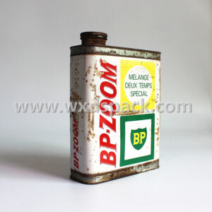 Lata de aceite de motor Vintage 2L